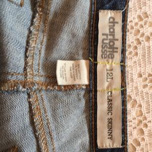 Size 12 Charlotte Russe classic skinny jeans